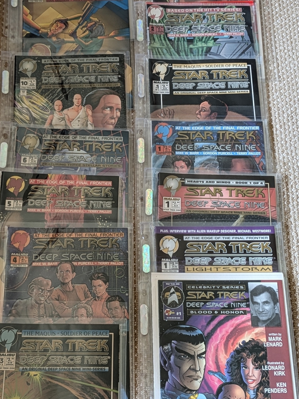 Star Trek: Deep Space Nine Comic Lot - Multiple Issues